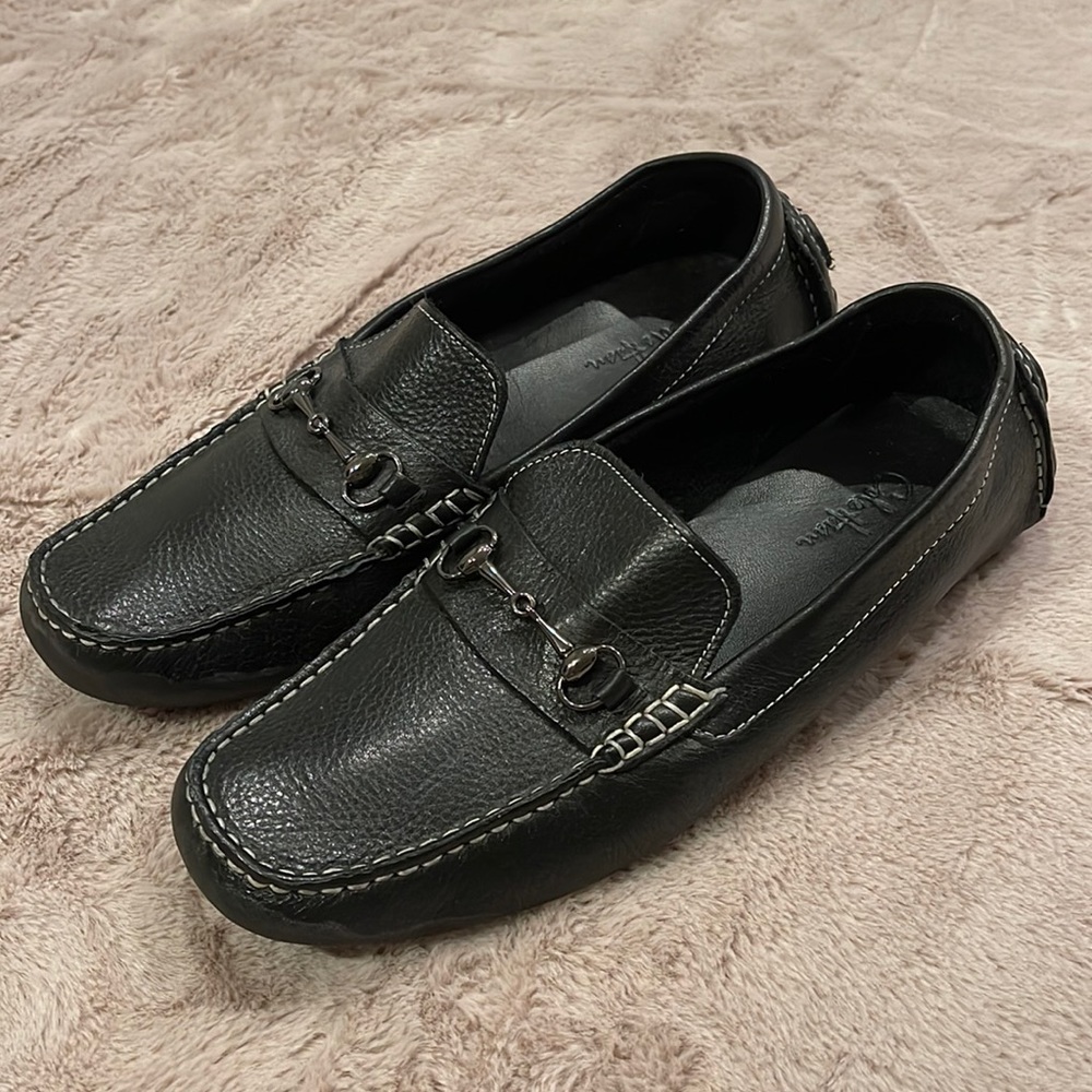 Cole Haan Driving Loafer sz 9 Black EUC